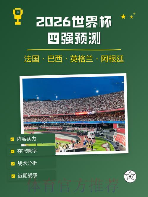 2026年世界杯赛果预测全面教学指南 2026年世界杯赛果预测全面教学指南